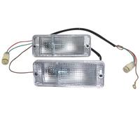 AEspares Set di indicatori di direzione parafango anteriore compatibile con Suzuki Jimny Samurai SJ410 SJ413