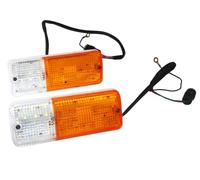 AEspares Set di indicatori di direzione per parafango anteriore a LED compatibile con Suzuki Jimny Samurai SJ410 SJ413