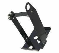 AEspares Supporto Batteria ARIEL Con Custodia In Acciaio Nero