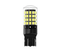 AESRTMJ 2 Lampadine A LED 1156 BA15S P21W BAU15S PY21W 7443 W21/5W T20 7440 W21W WY21W 1157 P21/5W BAY15D 54 Indicatori Di Direzione CanBus(7443 W21-5W White)