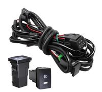 AESRTMJ Cablaggio Fendinebbia Con Presa H11 E Interruttore Indicatore LED Relè Per Cambio Automatico Per Toyota Per Corolla RAV4 Per Sienna Per Solara
