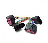 AESRTMJ Connettore A 10 Pin E 14 Per Auto Per VW Cablaggio Modifica Fari Conversione Per Ernia A LED