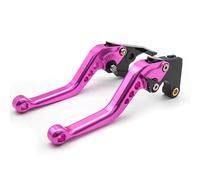 AESRTMJ Leva Freno E Frizione Regolabile Per Yamaha Per Banshee Per Warrior Per Wolverine 350(Viola,147mm)