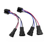 AESRTMJ Per H4 A H11 Cablaggio Accessori Auto Auto Faro Luce Cablaggio Doppio Fascio Di Conversione Cavo Presa Adattatore Di Spina 1 Coppia