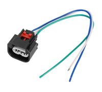 AESRTMJ Per Jeep Per Patriot 2009-2015 2016 2017 3 Vie Indicatore Di Direzione Anteriore Lampada Connettore Adattatore Cablaggio Cavo Cablaggio Spina Treccia