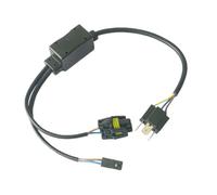 AESRTMJ Per Kit HID H4 H13 Cablaggio Relè Tutto In Uno 35W/55W HID Bi-Xenon H4 H13 Controller Di Cablaggio Prese Hi/Lo Cavi(Stile A)