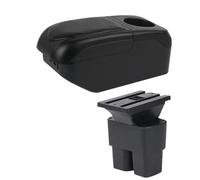 AESRTMJ Per N&issan Per NV200 Per Box Bracciolo Scatola Portaoggetti Accessori Auto Retrofit Dedicati(S1 black-black 6USB)