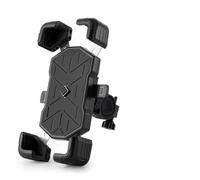 AESRTMJ Per Supporto Mobile Da 4.5-7.2 Pollici Staffa Per Bici Antiurto Per Telefono Per Bicicletta Veicolo Elettrico Per Moto(NERO,Handlebar)