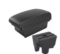 AESRTMJ Per Toyota Per Aqua I 2011-2021 Bracciolo Auto Scatola Di Archiviazione Modifiche Interni Ricambi Auto(B2 linea nera 3USB)