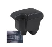 AESRTMJ Per Toyota Per Yaris Bracciolo Centrale Per Toyota Per Yaris Elegant 2021-2024 Scatola Ripiano Bracciolo Auto(A3 Pelle artificiale)