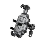 AESRTMJ Supporto Telefono Mozzo Forcella Moto Smorzatore Vibrazioni Anti-Shake Utilizzo Con Una Mano Porta Cellulare Per 5.4-7.2(Rearview Mirror)