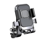 AESRTMJ Supporto Universale Per Telefono Bici Manubrio Ruotabile A 360° Clip GPS Con Funzionamento Una Sola Mano Per Scooter ATV Per Moto