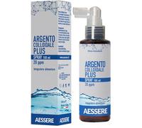 "Aessere - Argento Colloidale Plus 20PPM Spray Confezione 100 Ml"