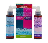 Aessere - Bipack Magnesio e Potassio Colloidali 1000 PPm - 200ml