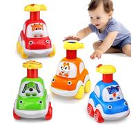 AESTEMON Macchinine per bambini 1 anno, macchinina bambino 2 anni, set da 4