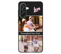 AESTHESTIFY Custodia personalizzata per Samsung Galaxy A27 - Personalizza foto con parole e iCon, custodia protettiva in silicone morbido e sottile, custodia per foto unica personalizzata regalo per
