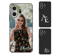 AESTHESTIFY Custodia personalizzata per TCL NxtPaper 70 Pro Cover per foto personalizzata - Sottile TPU in silicone liquido, guscio protettivo morbido e sottile, immagine personalizzata con logo testo
