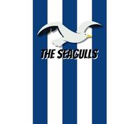 Aesthetic 6" x 9" Lined Notebook for Football Fans - The Seagulls Edition: soccer supporter notebook