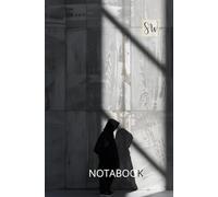 Aesthetic A5 Notebook - 96 Lined Pages | Minimalist Modern Cover with Light and Shadow Design | Perfect for Journaling, School, Work, or Creative Writing