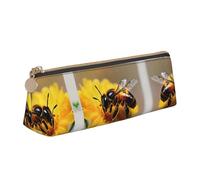 Aesthetic Astuccio Bee And Flower Astucci Cancelleria Astucci per Università Ufficio Adolescente