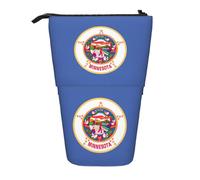Aesthetic Astuccio Minnesota State Flag Astucci Matite Cartoleria Organizer per Scolastico Matite Adolescente