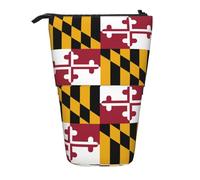 Aesthetic Astuccio per Matite Maryland State Flag Astucci Cancelleria Cartoleria Organizer per Studenti Matite Ufficio