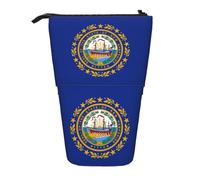 Aesthetic Astuccio per Matite New Hampshire State Flag Astucci Cancelleria Borsa per Matite per Studenti Scuola Matite