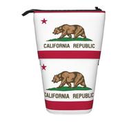 Aesthetic Astuccio Portapenne California State Flag Astucci Matite Astucci per Adulto Studenti Scolastico