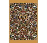 Aesthetic Autumn Owl Mandala Dot Grid Journal: 100 Page Dot Grid Notebook with Premium Cream Paper | 6x9 Matte Hardcover for Creative Mindfulness and Wisdom Seeking