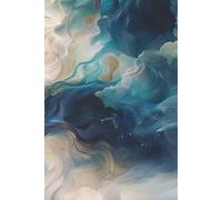 Aesthetic Blue Smoke Journal: Nature Inspired