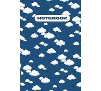 Aesthetic Cloud Notebook for Girls: Cute Sky Themed Journal: College Ruled Lined Writing Pad, 6 x 9 inches, for School Supplies, Teen Note Taking, ... Composition Book, Dreamy Pastel Diary Gift