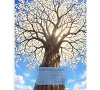 Aesthetic Composition Notebook: Japanese Anime Style Spring Blossom Tree, College Ruled Lined Paper for Teen Girls, Students and School Notes