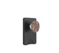 Aesthetic Cottagecore Vintage Mushroom Garden Brown PopSockets PopWallet per MagSafe