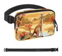 Aesthetic Dragonfly-1453 - Marsupio a tracolla per uomo e donna, borsa da cintura per viaggi, casual, passeggiate, corsa, escursionismo, ciclismo, Multicolore 07, 1.5x9.0x5.9in/4x23x15cm