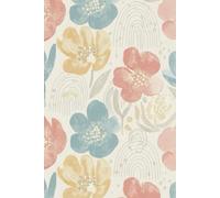 Aesthetic Floral Notebook by The Yvelle Edit: Coquette , retro , Scandinavian Notebook | A5 | 300 pages