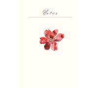 Aesthetic Floral Themed Notebook: Minimalist Hardcover Matte Floral Notebook with 101 Pages Including One for Your Name, Notebook for Journaling, Work Notes, School, Planning, and Creative Writing
