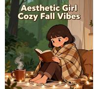 Aesthetic Girl Cozy Fall Vibes Coloring Book: Boost Creativity For Early Learners Family Time Simple Big Coloring Pages Family Bonding Encourage ... Early Learners Family Time Simple Big Colo