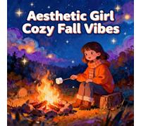 Aesthetic Girl Cozy Fall Vibes Coloring Book: Calm And Engaging Activity For Kids Classroom Reward Cute Simple Pictures Family Bonding Improve Fine ... Activity For Kids Classroom Reward Cute S