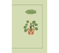 Aesthetic Green Plant Dot Grid Notebook: 6x9 Inch, 120 Dotted Pages, Macrame Plant Design Softcover Journal for Bullet Journaling, Sketching, and Notes