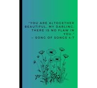 Aesthetic Motivational Quote Notepad: Bible Notebook Journal for Women, Inspirational Christian Scripture Prayer Journal Gifts for Women Girls, Cute Preppy Bible Study Notebook for Bible Notes