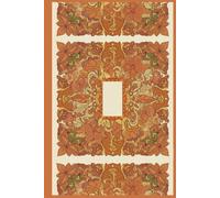 Aesthetic Orange Autumn Zen Doodle Dot Grid Journal: 100 Page Dot Grid Notebook with Premium Cream Paper | 6x9 Matte Hardcover for Mindfulness and Creative Planning