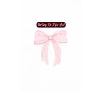 Aesthetic Pink Bow Notebook: A Cute Coquette-Style Journal for Pretty Notes & Daily Thoughts