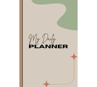 Aesthetic Planner - Daily Calendar: Daily Planning with writing Goals section perfect for a Gift for Women