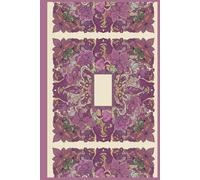 Aesthetic Purple Zen Doodle Dot Grid Journal: 100 Pages of Premium Cream Paper, 6x9 Matte Hardcover Notebook for Bullet Journaling and Creative Mindfulness