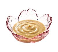 Aesthetic Sauce Dish Set - Stackable Glass Flower Bowls - Dipping Dish | Seasoning Sauces Dipping Plates Vinegar Snacks Sushi Appetizer Campeggio Party Home Kitchen