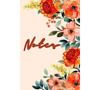 Aesthetic Spring Floral Notebook