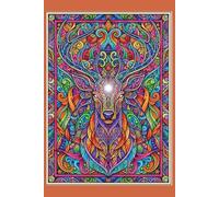 Aesthetic Stag Zen Mandala Dot Grid Journal: 100 Page Dotted Notebook with Premium Cream Paper | 6x9 Matte Hardcover for Creative Writing, Mindfulness, and Forest Art