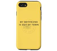 Aesthetic Urban Design, My Boyfriend is Out of Town Custodia per iPhone SE (2020) / 7/8