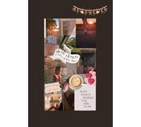 aesthetic vision board notebook: 100 pages (6 x 9) inches notebook used for journal, work and school