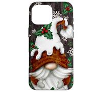 Aesthetic Winter Gnome Christmas Pudding Hat Cute Snowflake Custodia per iPhone 16 Pro Max